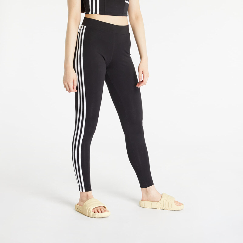 Dámské legíny adidas Originals Adicolor Classics 3 Stripes Leggings Black