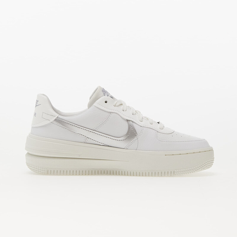 Dámské nízké tenisky Nike Air Force 1 PLT.AF.ORM Summit White/ Metallic Silver