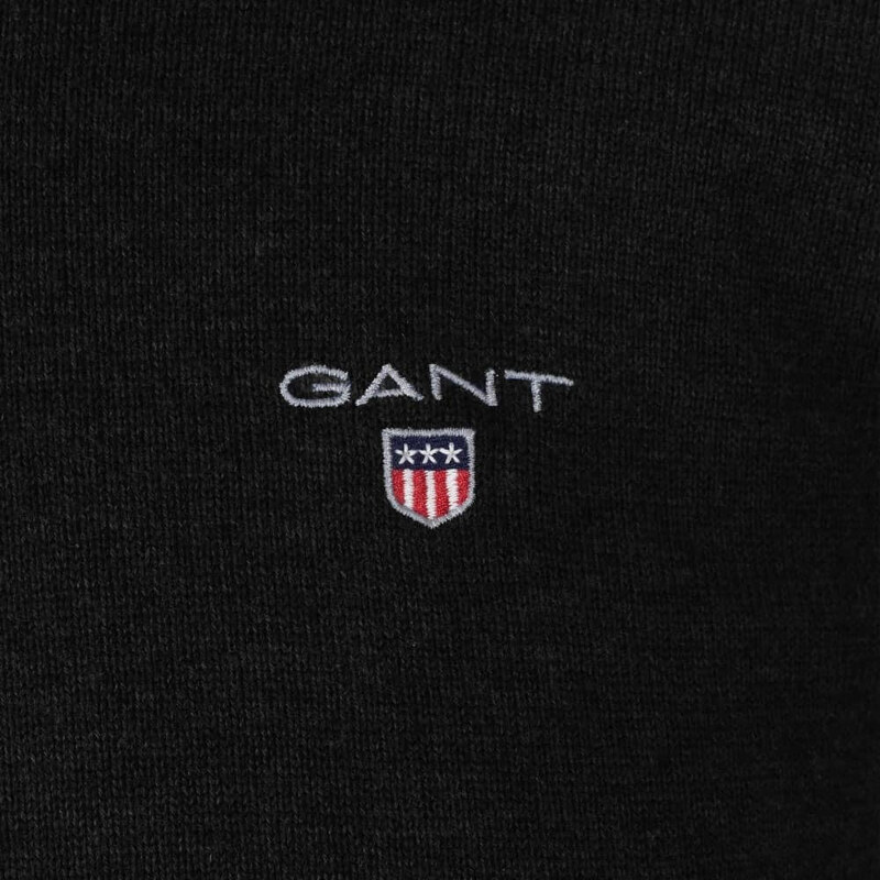 Černý svetr Gant half-zip 55551