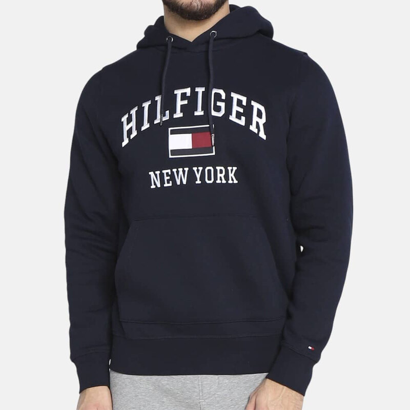 Pánská modrá mikina Tommy Hilfiger Modern Varsity 55586