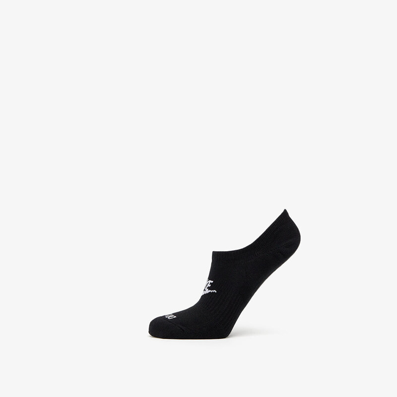 Pánské ponožky Nike Everyday Plus Cushioned Footie Socks Black/ White