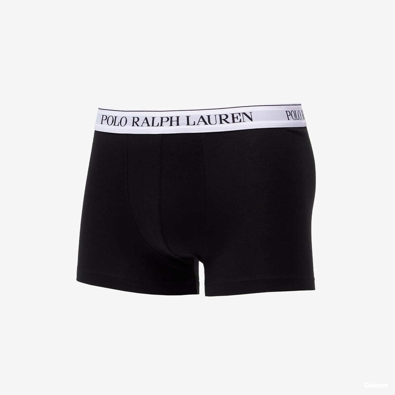 Boxerky Polo Ralph Lauren Stretch Cotton Five Classic Trunks černé