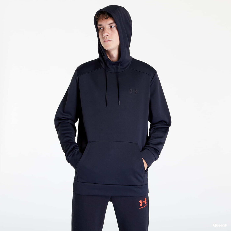 Mikina Under Armour Fleece Hoodie Black/ Black L