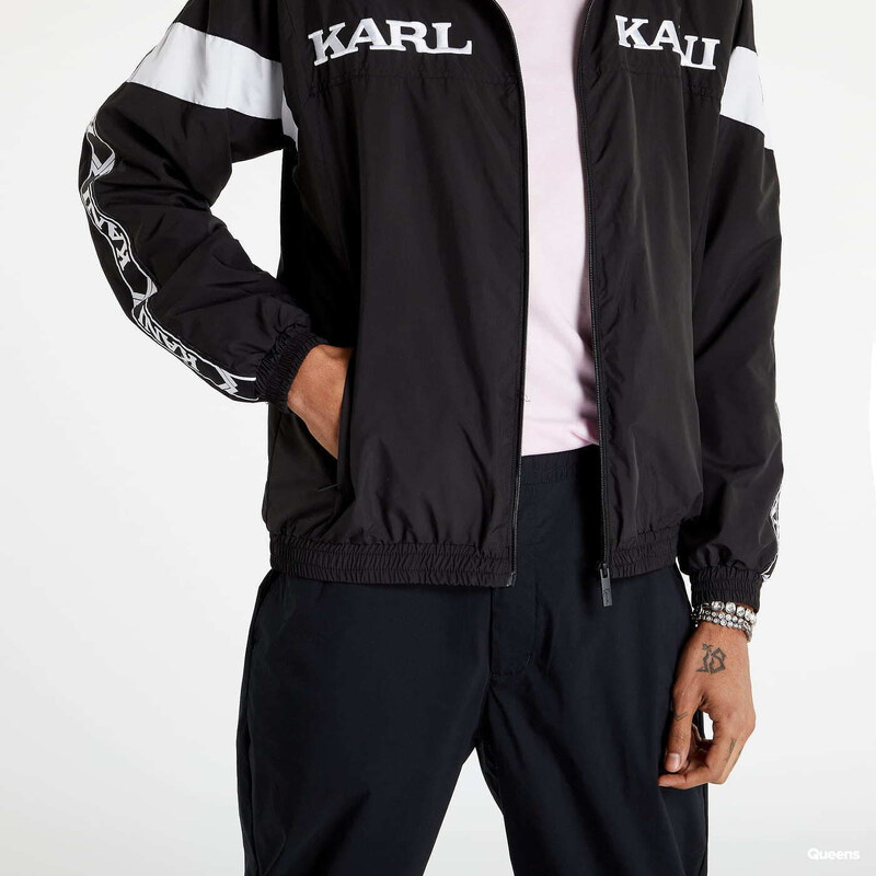 Pánská větrovka Karl Kani Retro Tape Trackjacket Black