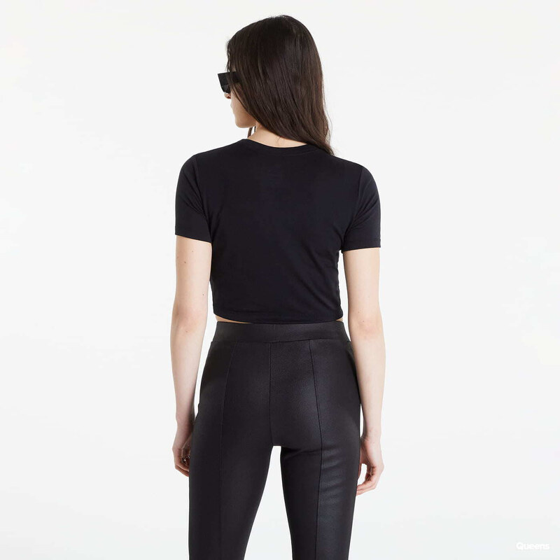 Dámské tričko Nike NSW Oversized Slim Crop Tee Black