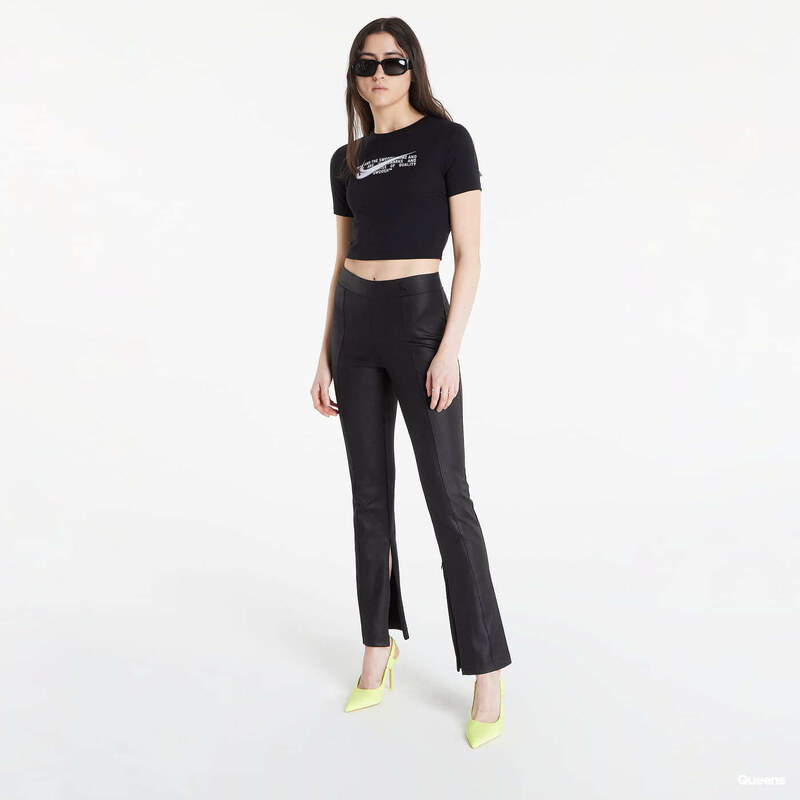 Dámské tričko Nike NSW Oversized Slim Crop Tee Black