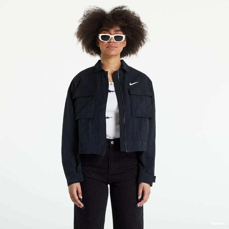 Dámská větrovka Nike Sportswear Essential Jacket Black