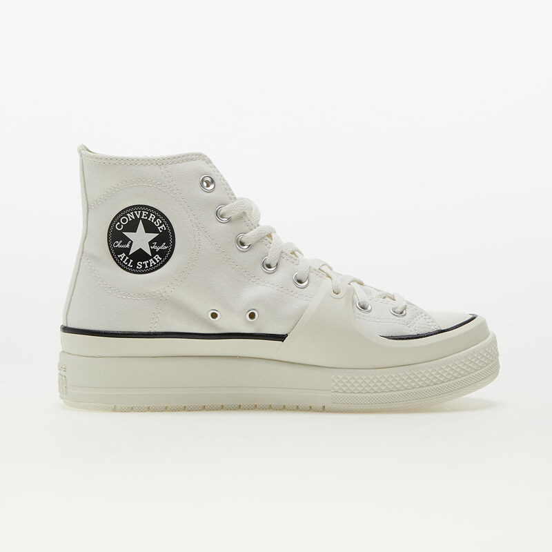Kotníkové boty Converse Chuck Taylor All Star Construct Vintage White/ Black/ Egret