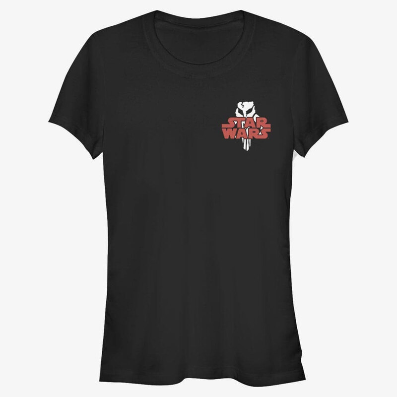 Dámské tričko Merch Star Wars: Classic - Mandalorian Logo Women's T-Shirt Black