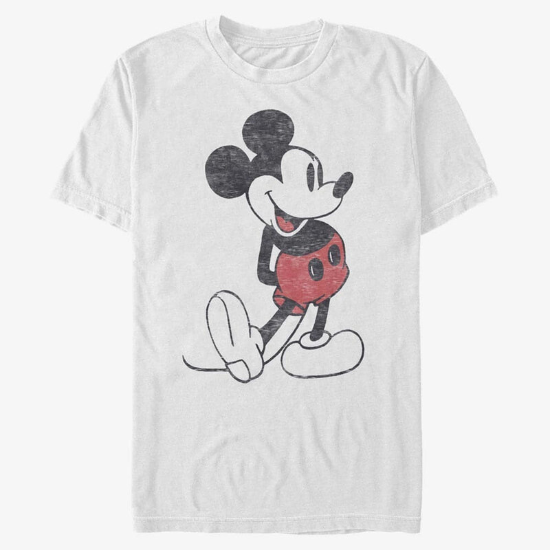 Pánské tričko Merch Disney Classics Mickey Classic - VINTAGE CLASSIC Unisex T-Shirt White