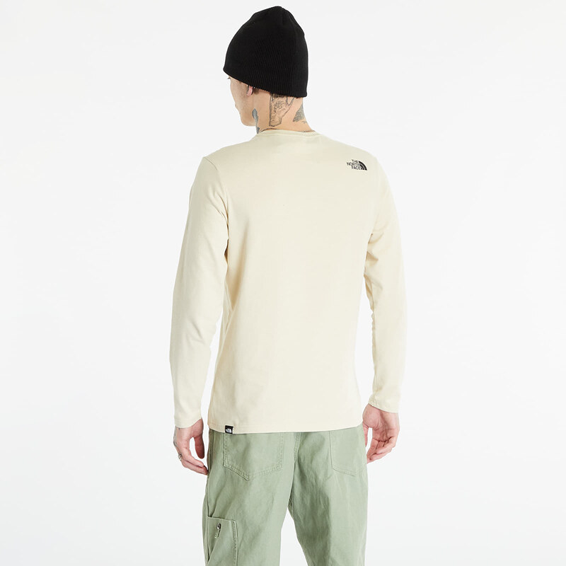 Pánské tričko The North Face L/S Fine Tee Gravel