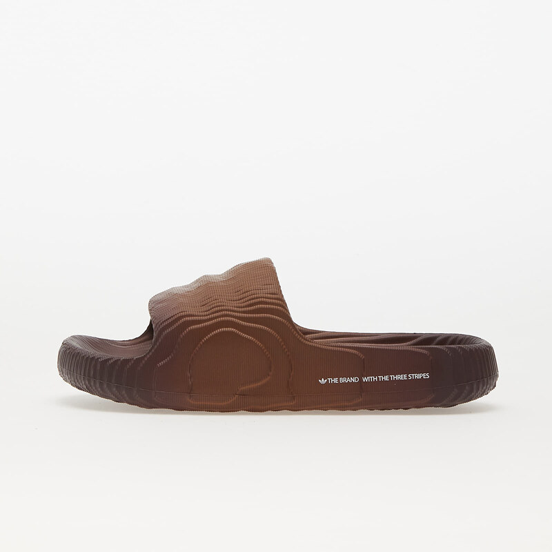 Pánské nízké tenisky adidas Originals Adilette 22 Preloved Brown/ Shale Brown/ Core Black