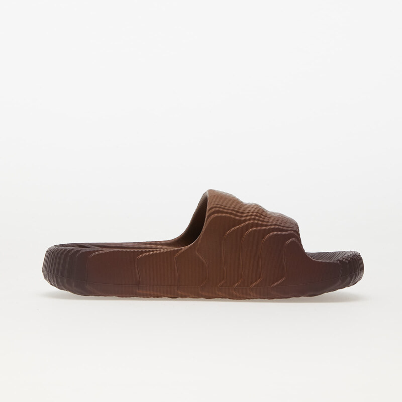 Pánské nízké tenisky adidas Originals Adilette 22 Preloved Brown/ Shale Brown/ Core Black