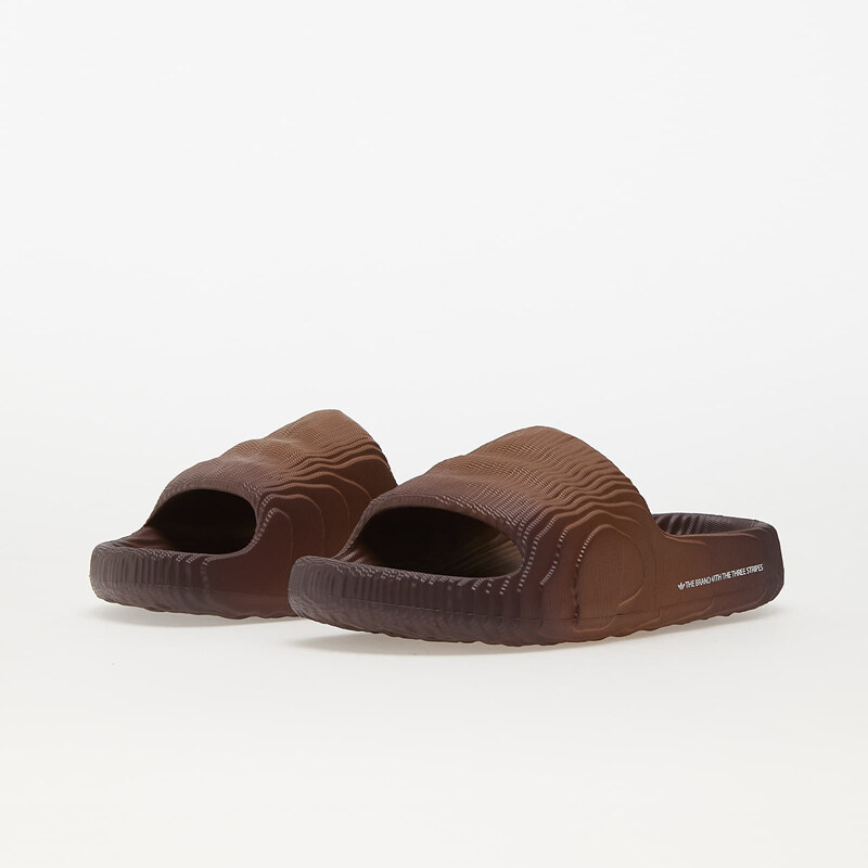 Pánské nízké tenisky adidas Originals Adilette 22 Preloved Brown/ Shale Brown/ Core Black