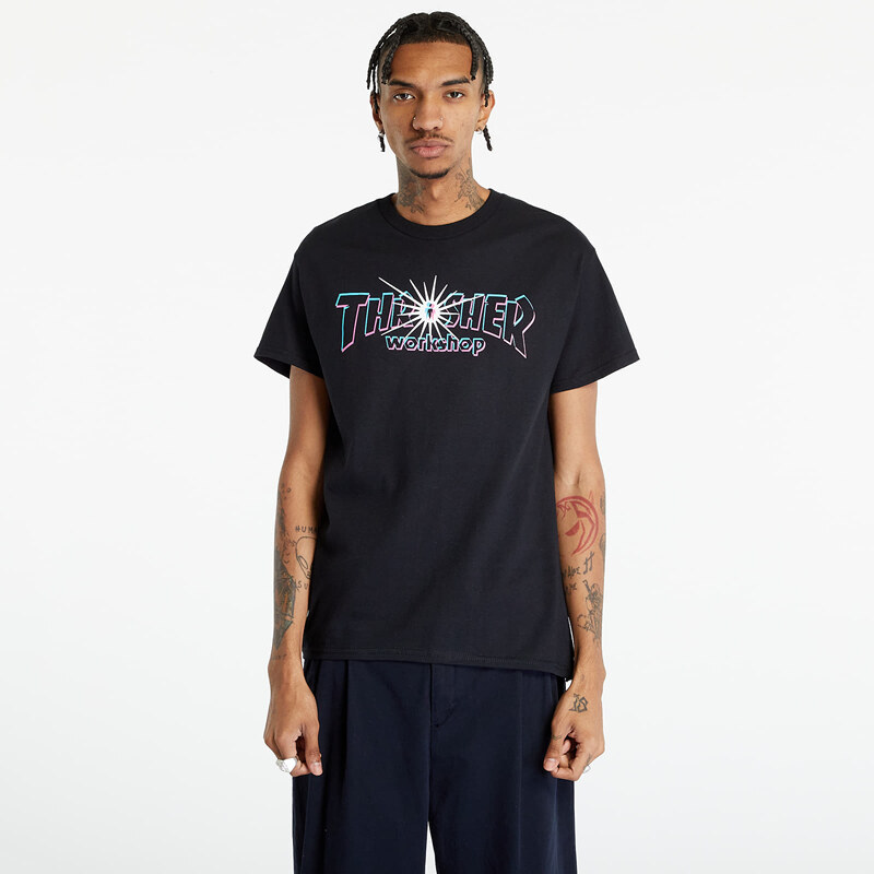 Pánské tričko Thrasher x AWS Nova T-shirt Black