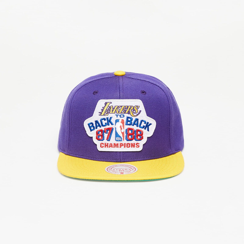 Kšiltovka Mitchell & Ness NBA O.G. Snapback Los Angeles Lakers Purple/ Yellow