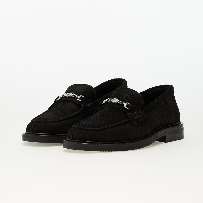 Filling Pieces Loafer Suede Black