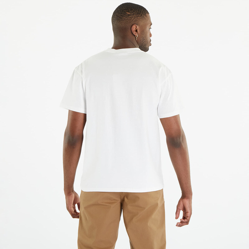 Pánské tričko Carhartt WIP Duster Short Sleeve T-Shirt UNISEX White Garment Dyed