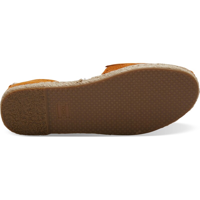 Dámské hnědé balerínky TOMS Suede Katalina