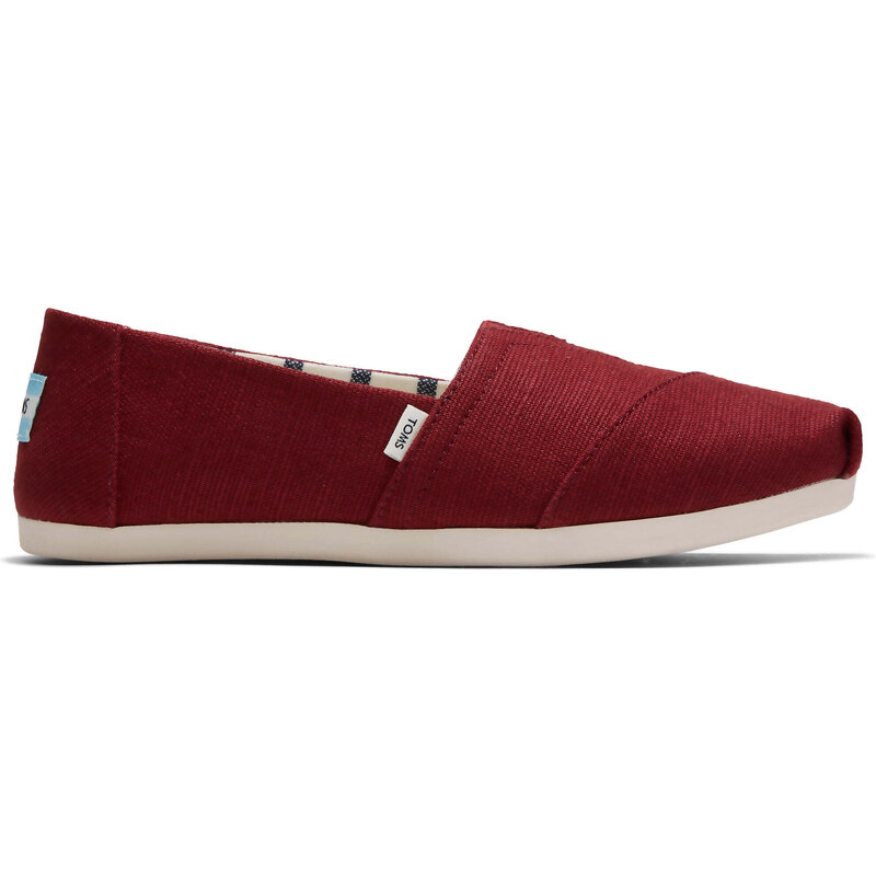 Dámské červené espadrilky TOMS Alpargata