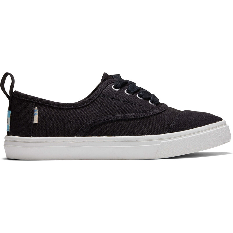 Dětské černé tenisky TOMS Youth Cordones Cupsole