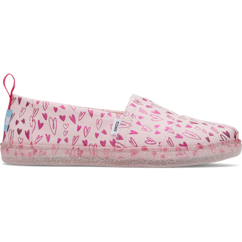 Dětské růžové espadrilky TOMS Youth Alpargata