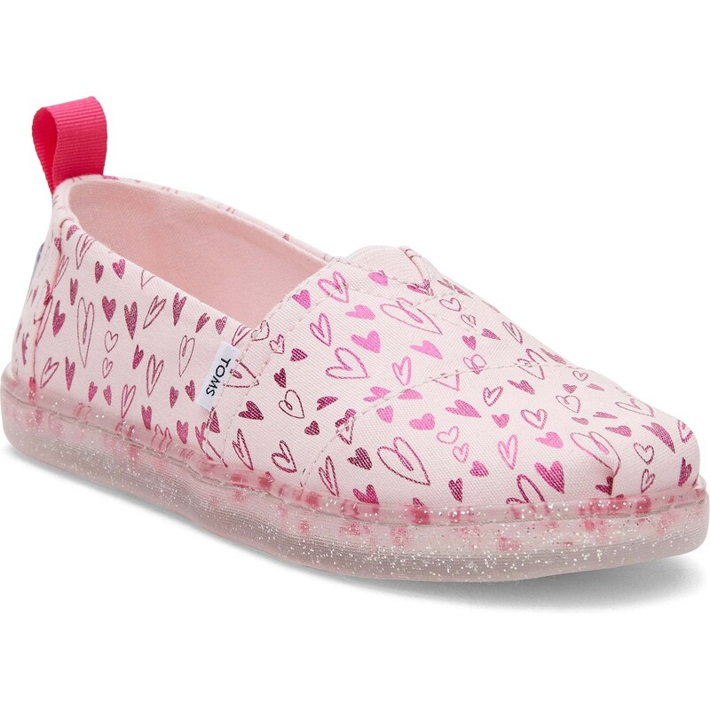 Dětské růžové espadrilky TOMS Youth Alpargata