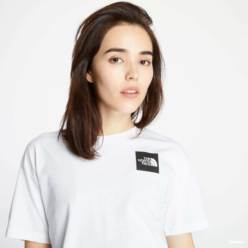 Top The North Face W CROPPED FINE TEE White