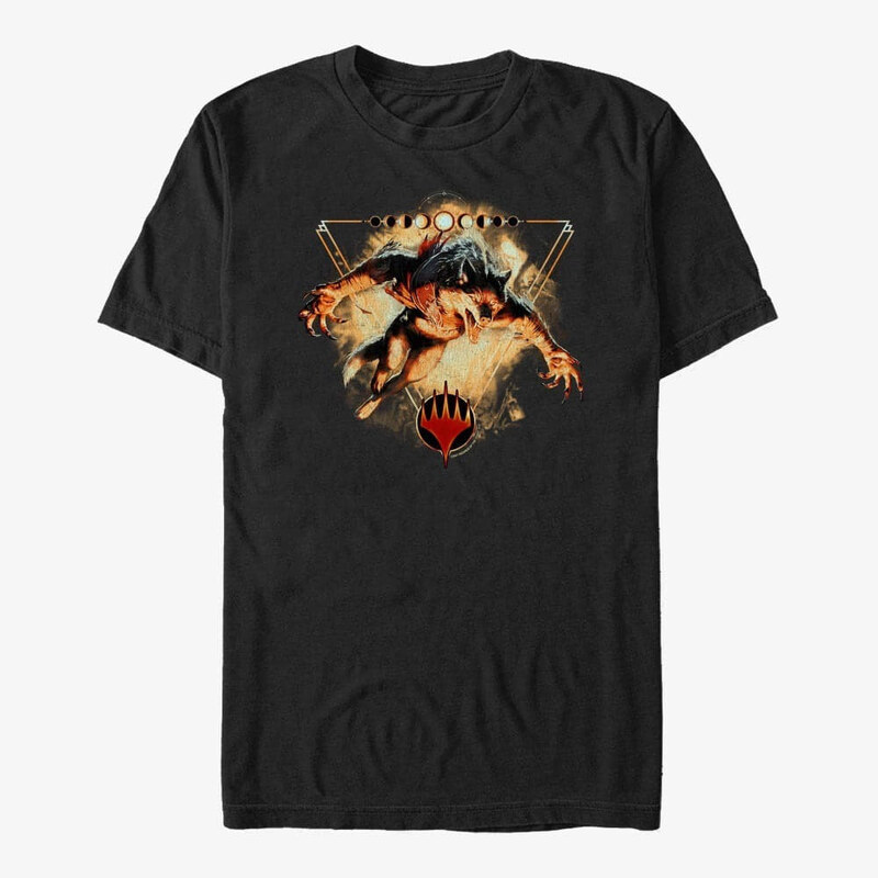 Pánské tričko Merch Magic: The Gathering - Werewolf Occulture Unisex T-Shirt Black