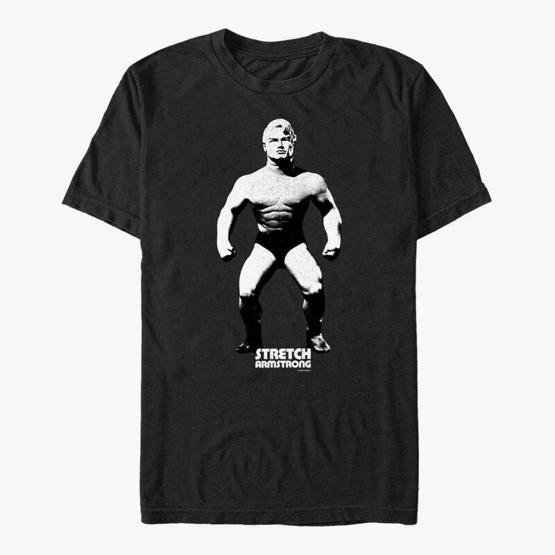 Pánské tričko Merch Hasbro Stretch Armstrong - Vintage Toy Unisex T-Shirt Black