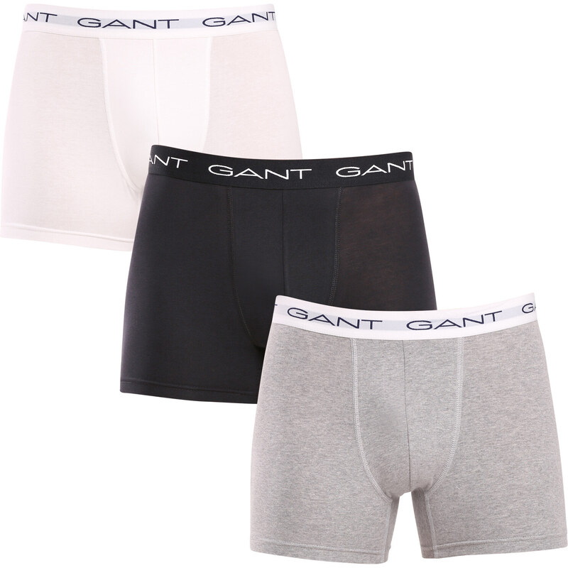 3PACK pánské boxerky Gant vícebarevné (900013004-093)