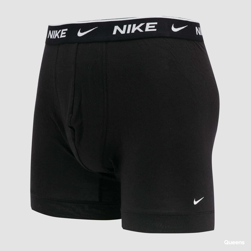 Boxerky Nike Boxer Brief 3Pack C/O Black/ Melange Grey/ White