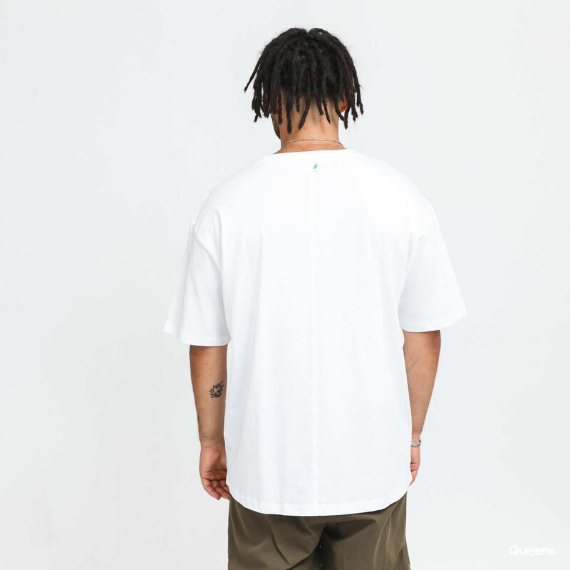 Pánské tričko Urban Classics Organic Cotton Curved Oversized Tee 2-Pack White