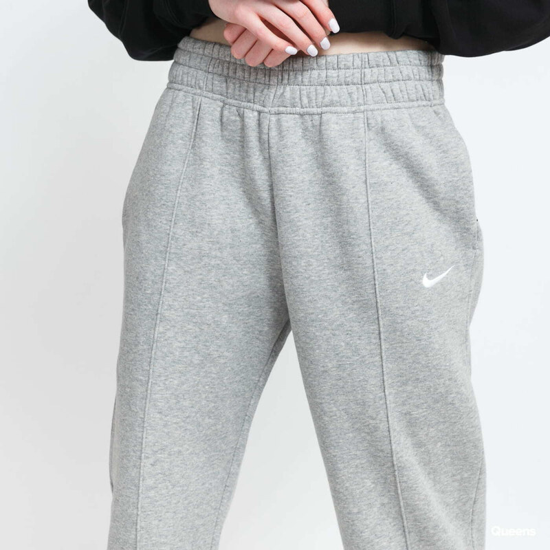 Dámské tepláky Nike Sportswear W Essential Dk Grey Heather/ White