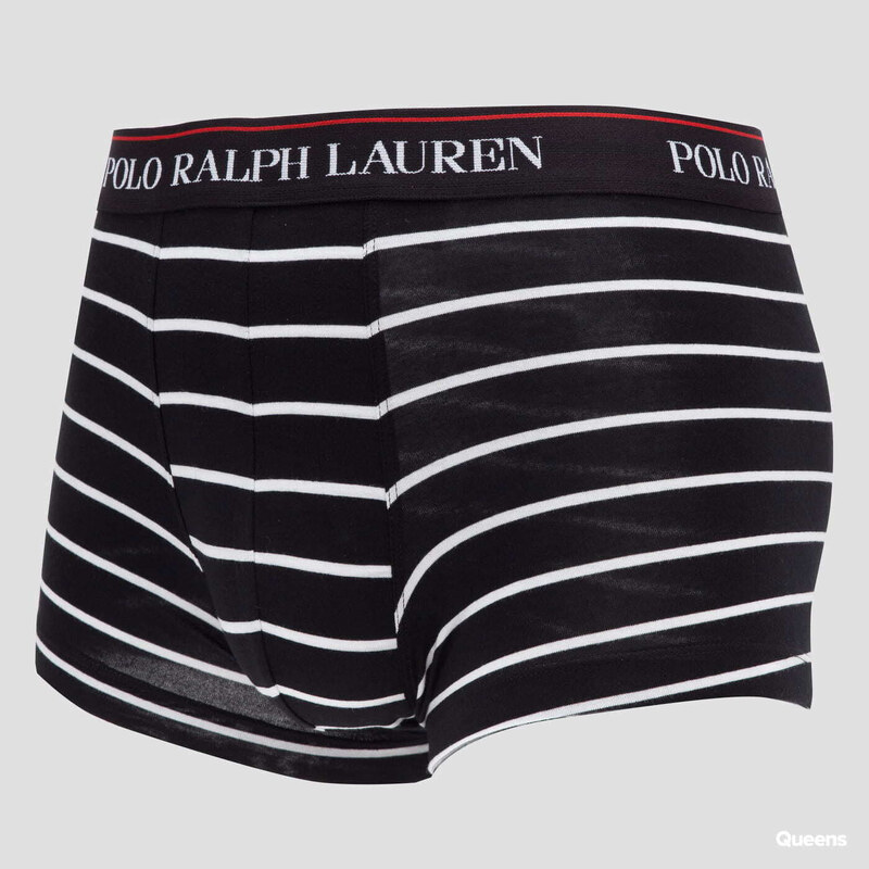 Boxerky Polo Ralph Lauren 3Pack Classic Trunk Black/ White