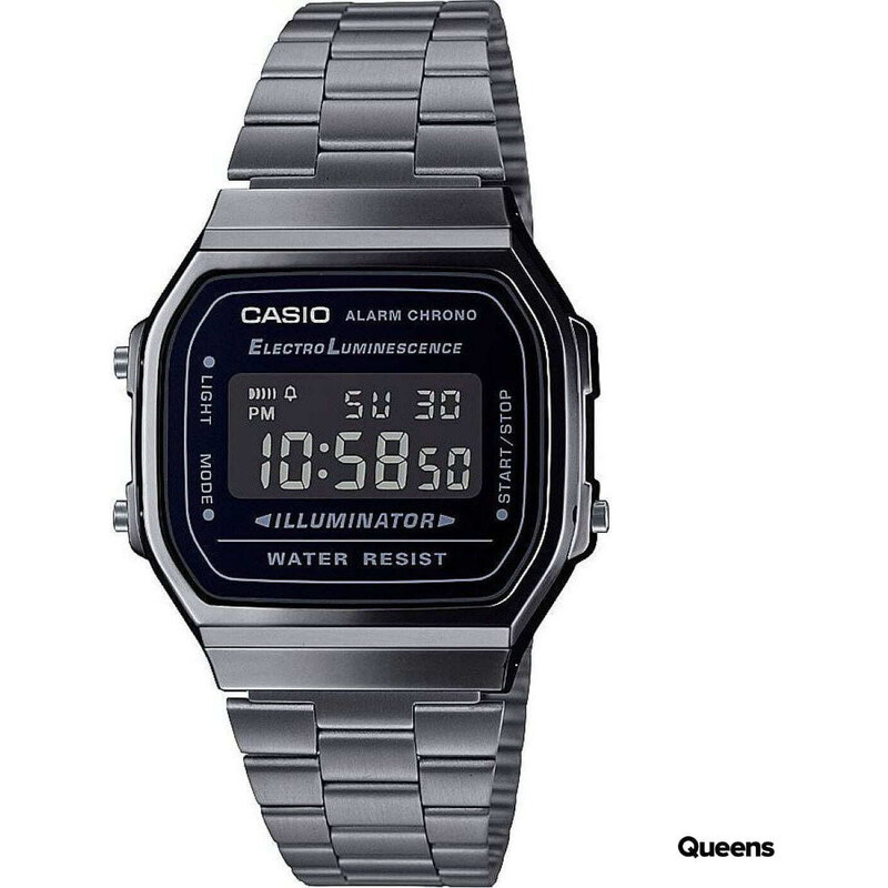 Pánské hodinky Casio A 168WEGG-1BEF Grey