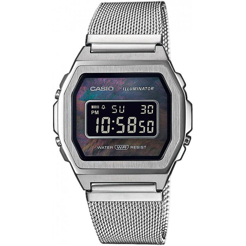 Pánské hodinky Casio A1000M-1BEF Silver