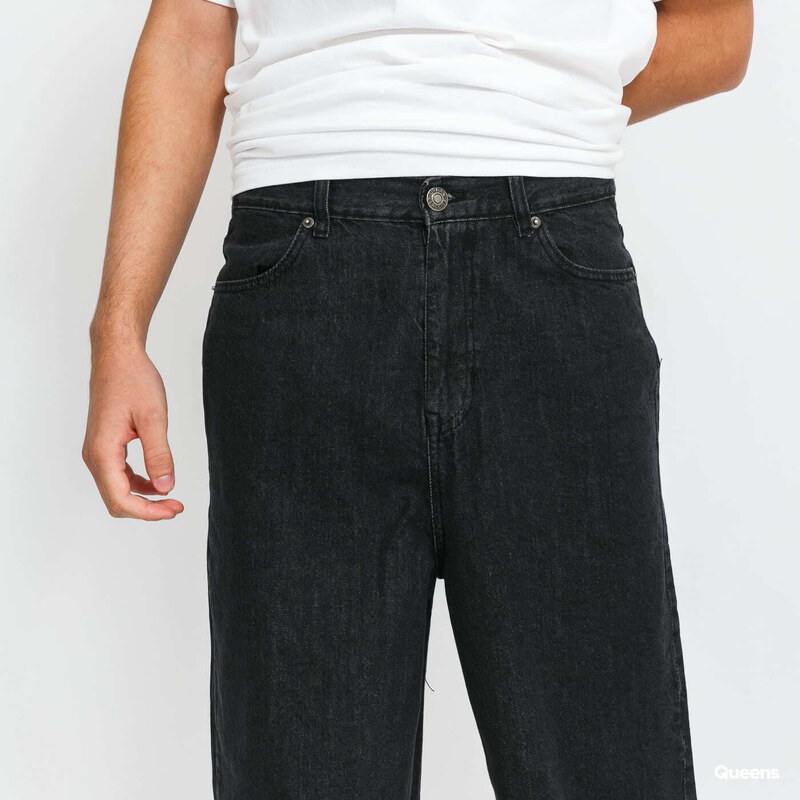 Pánské džíny Urban Classics 90's Jeans Black Acid Washed