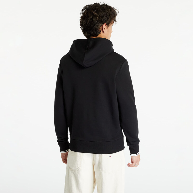 Pánská mikina FRED PERRY Tipped Hooded Sweatshirt Black