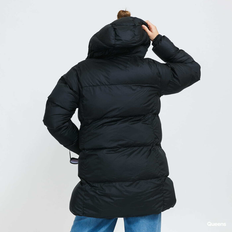 Dámská péřová bunda Columbia Puffect Mid Hooded Jacket Black