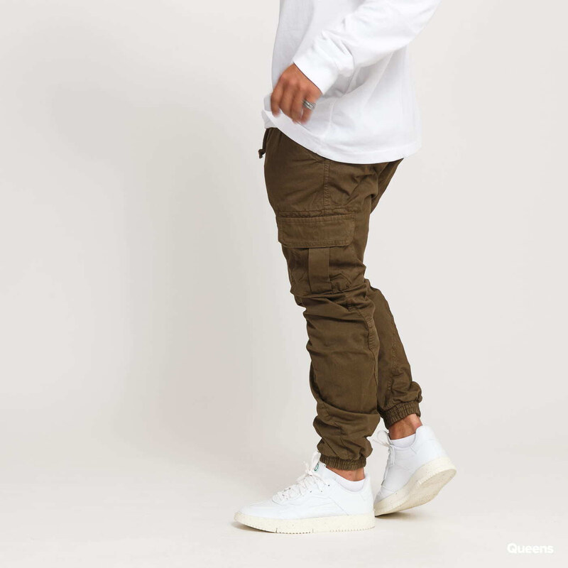 Pánské cargo pants Urban Classics Cargo Jogging Pants Brown