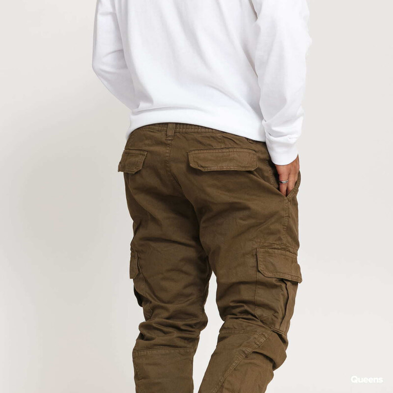 Pánské cargo pants Urban Classics Cargo Jogging Pants Brown