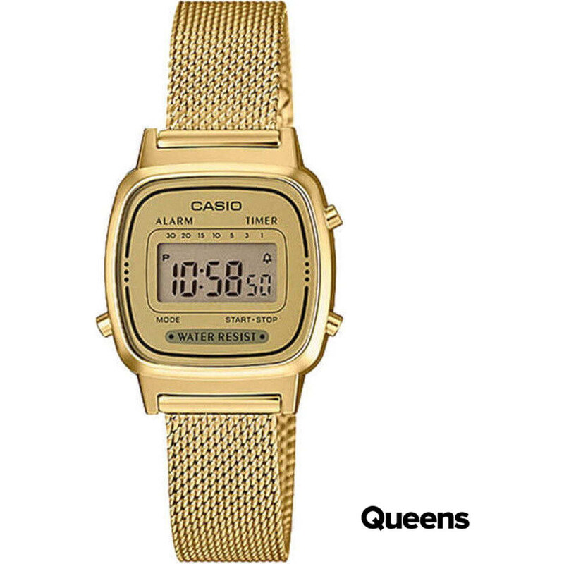 Pánské hodinky Casio LA 670WEMY-9EF Gold