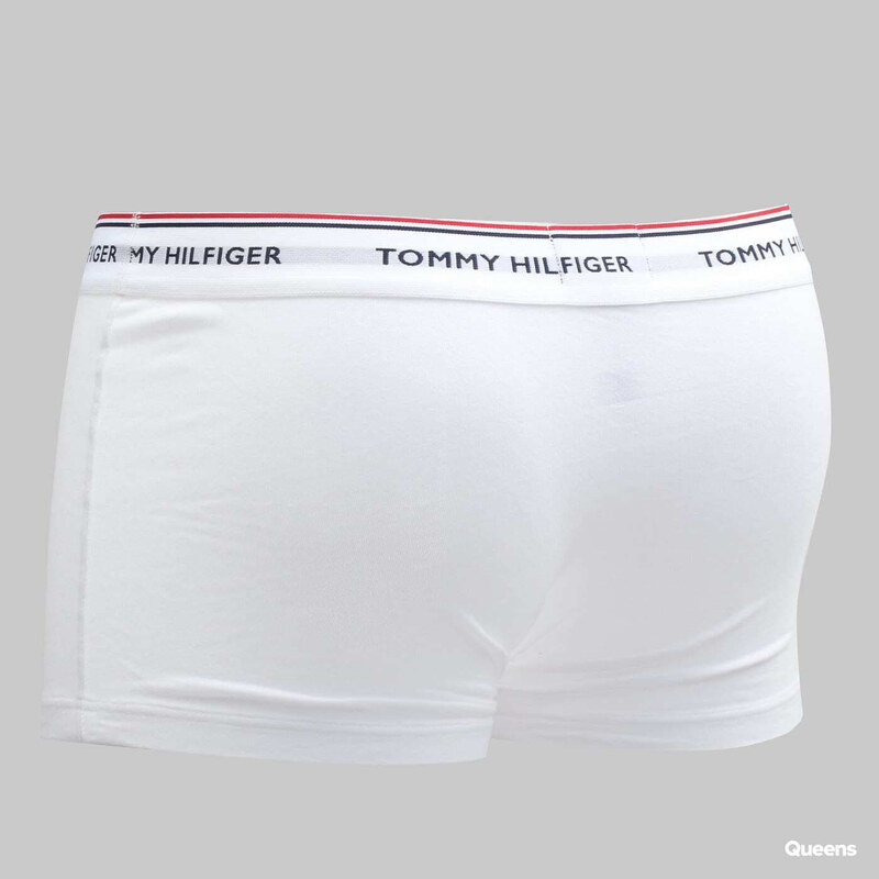 Boxerky Tommy Hilfiger Low Rise Trunk 3 Pack Premium Essentials C/O Black/ White/ Grey