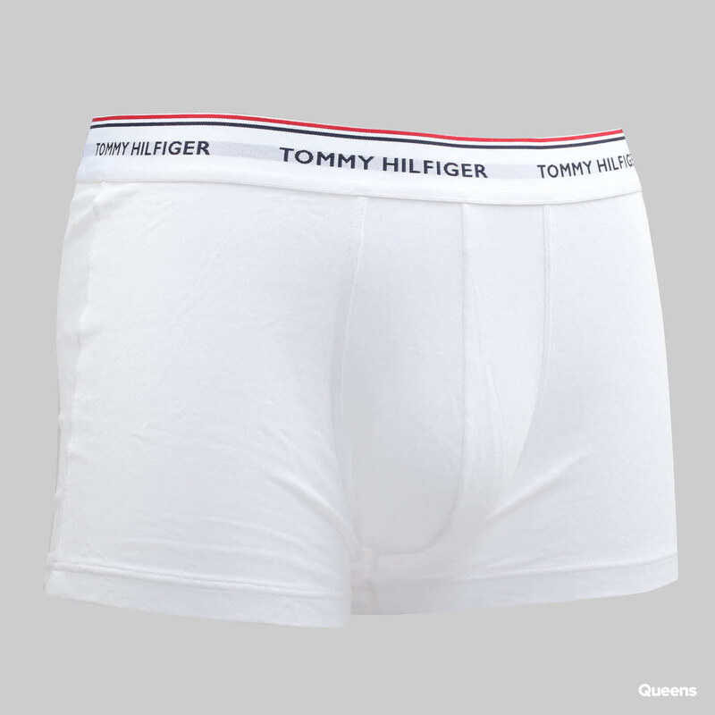 Boxerky Tommy Hilfiger Trunk 3 Pack Premium Essentials C/O White