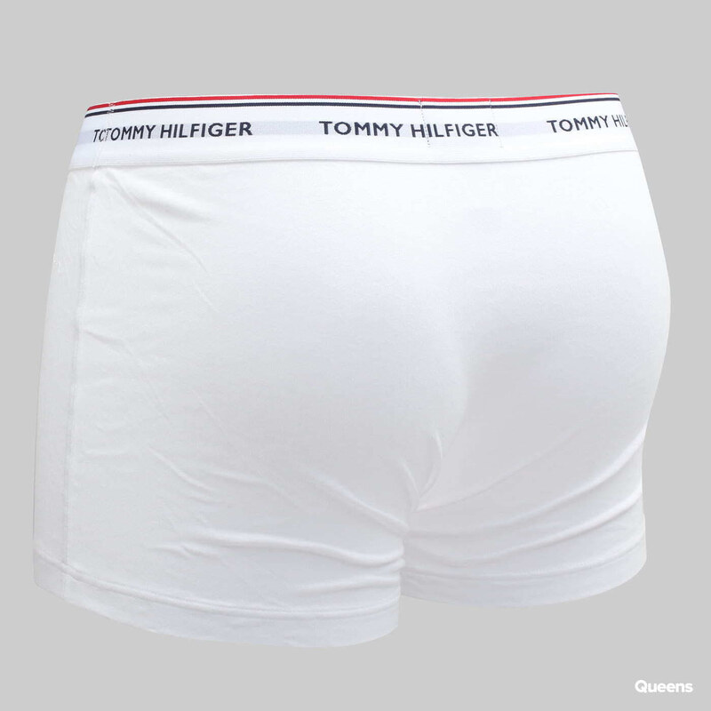 Boxerky Tommy Hilfiger Trunk 3 Pack Premium Essentials C/O White