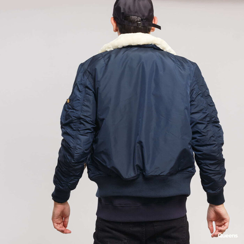 Alpha Industries Inc. Pánská zimní bunda Alpha Industries Injector III navy