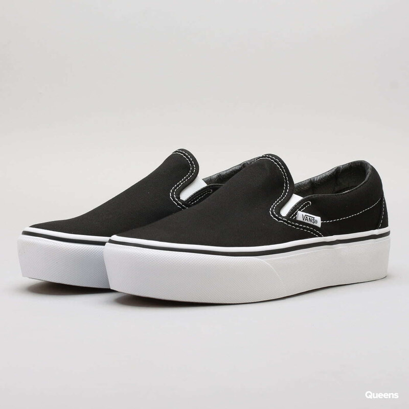 Dámské slip-on tenisky Vans Classic Slip-On Platform black