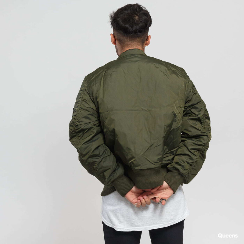 Alpha Industries Inc. Pánský bomber Alpha Industries Engine Olive