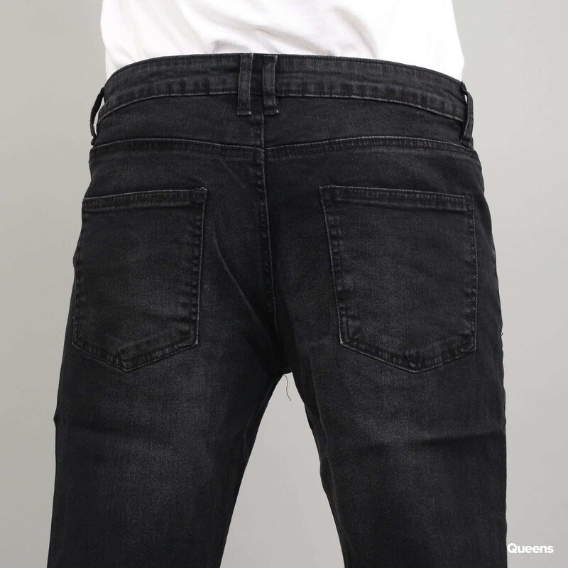 Pánské džíny Urban Classics Stretch Denim Pants Black